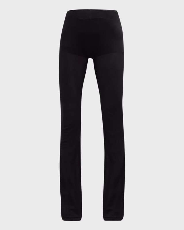 Sheer Flared Trousers
